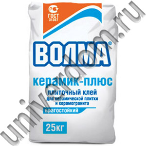 Плиточный клей ВОЛМА-КЕРАМИК-ПЛЮС